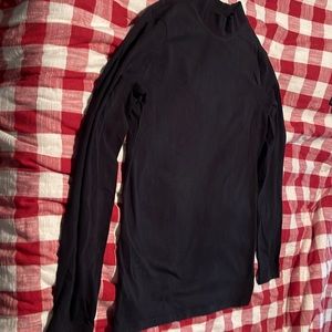 black t-shirt with black sleeves size m like new